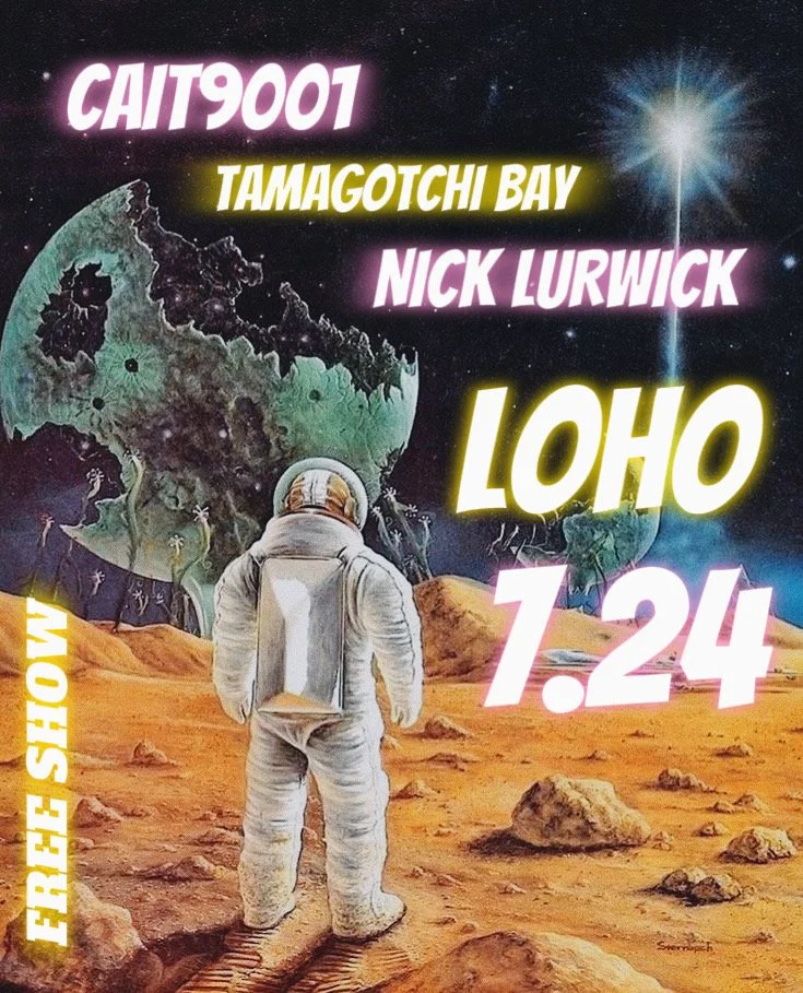 Cait9001 @ Logan House w/ Nick Lurwick and Tamagotchi Bay