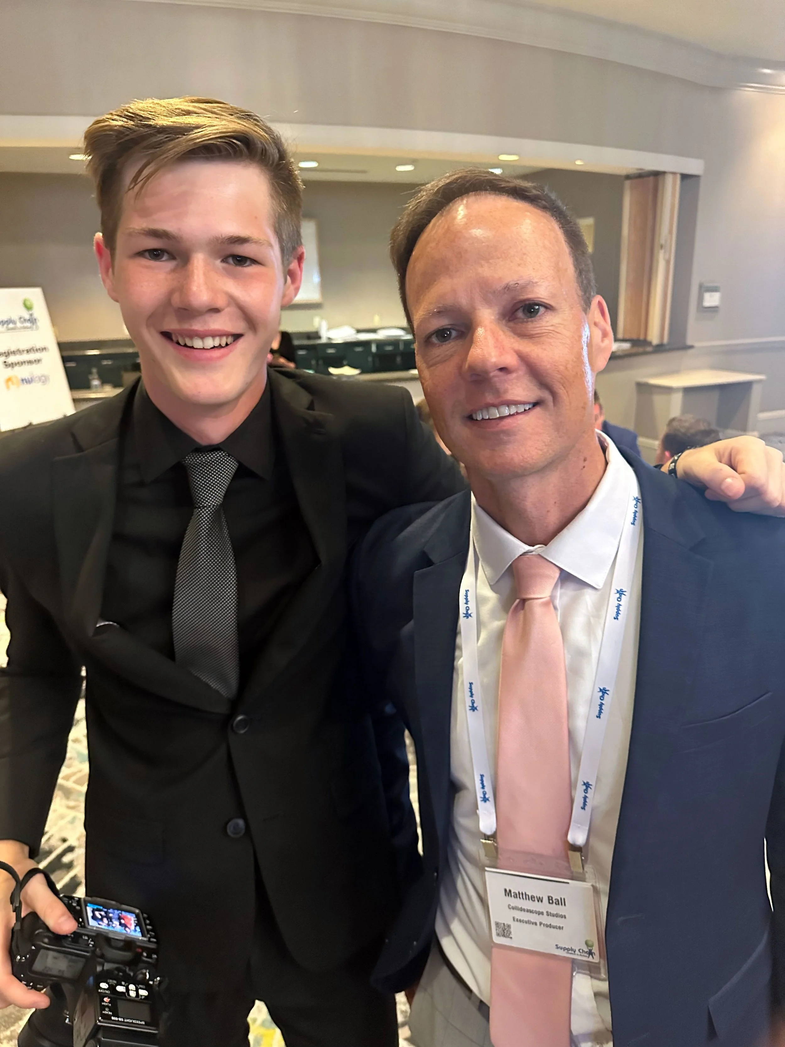 Owen (son) & Matt Ball (father)