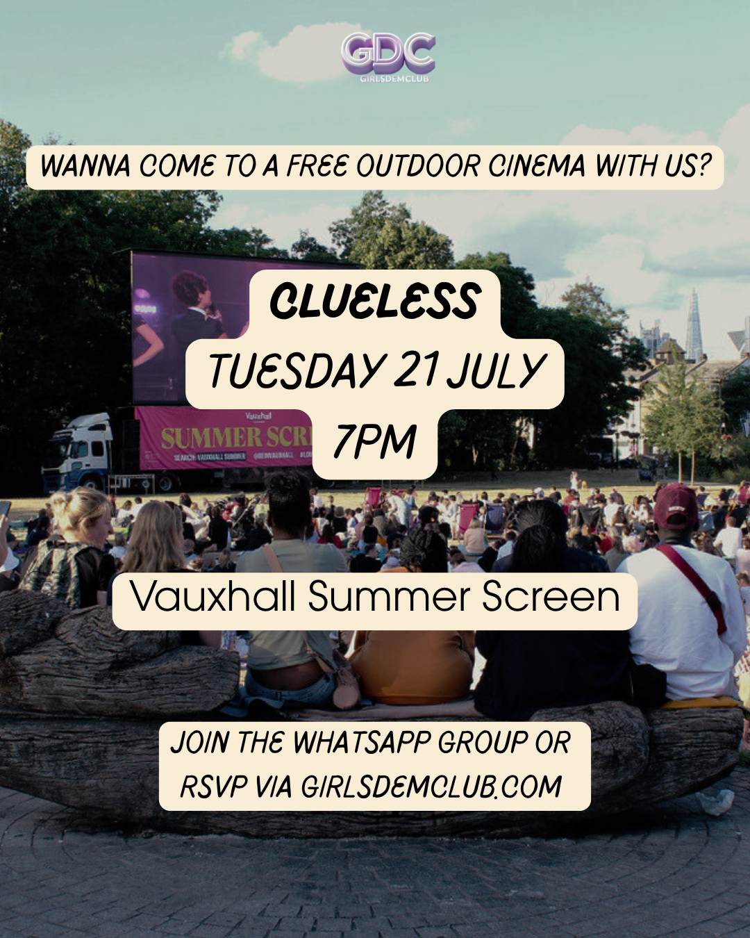 Outdoor Cinema - Clueless