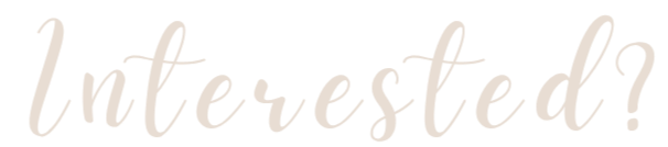 The word "Interested?" written in stylish cursive white font on a black background.