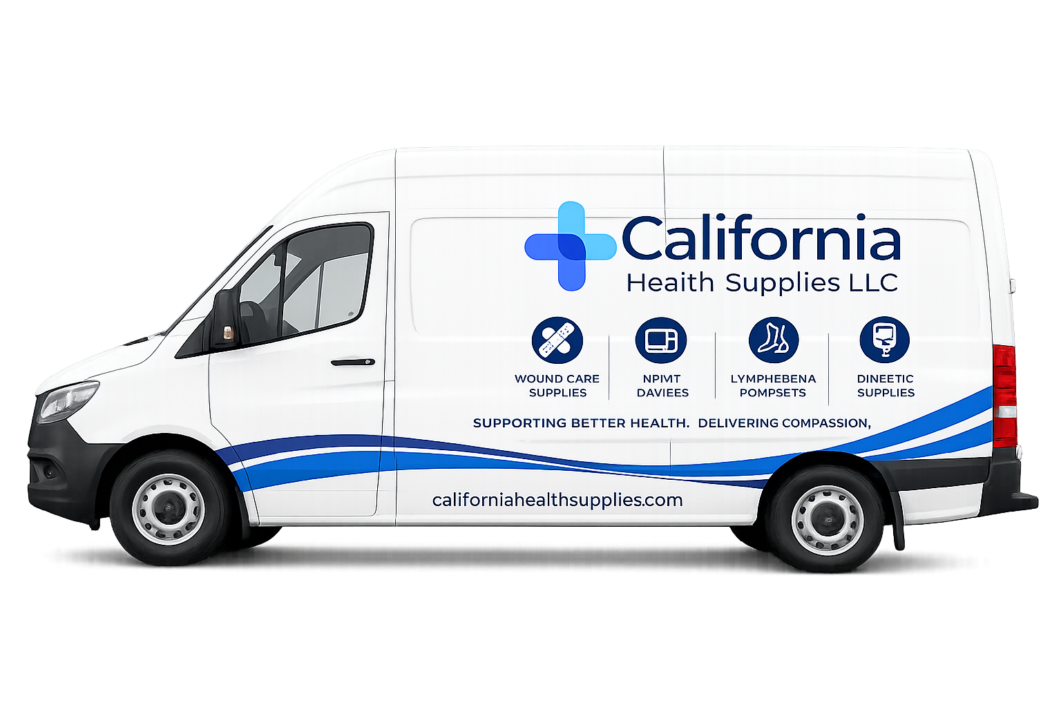 California Health Supplies Van