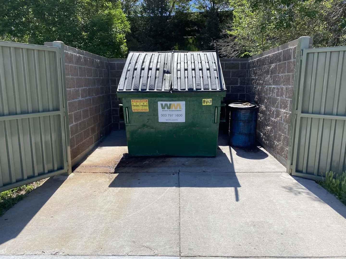 Dumpster Area