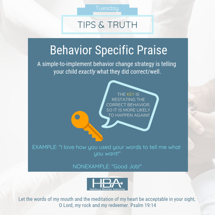 Behavior Specific Praise