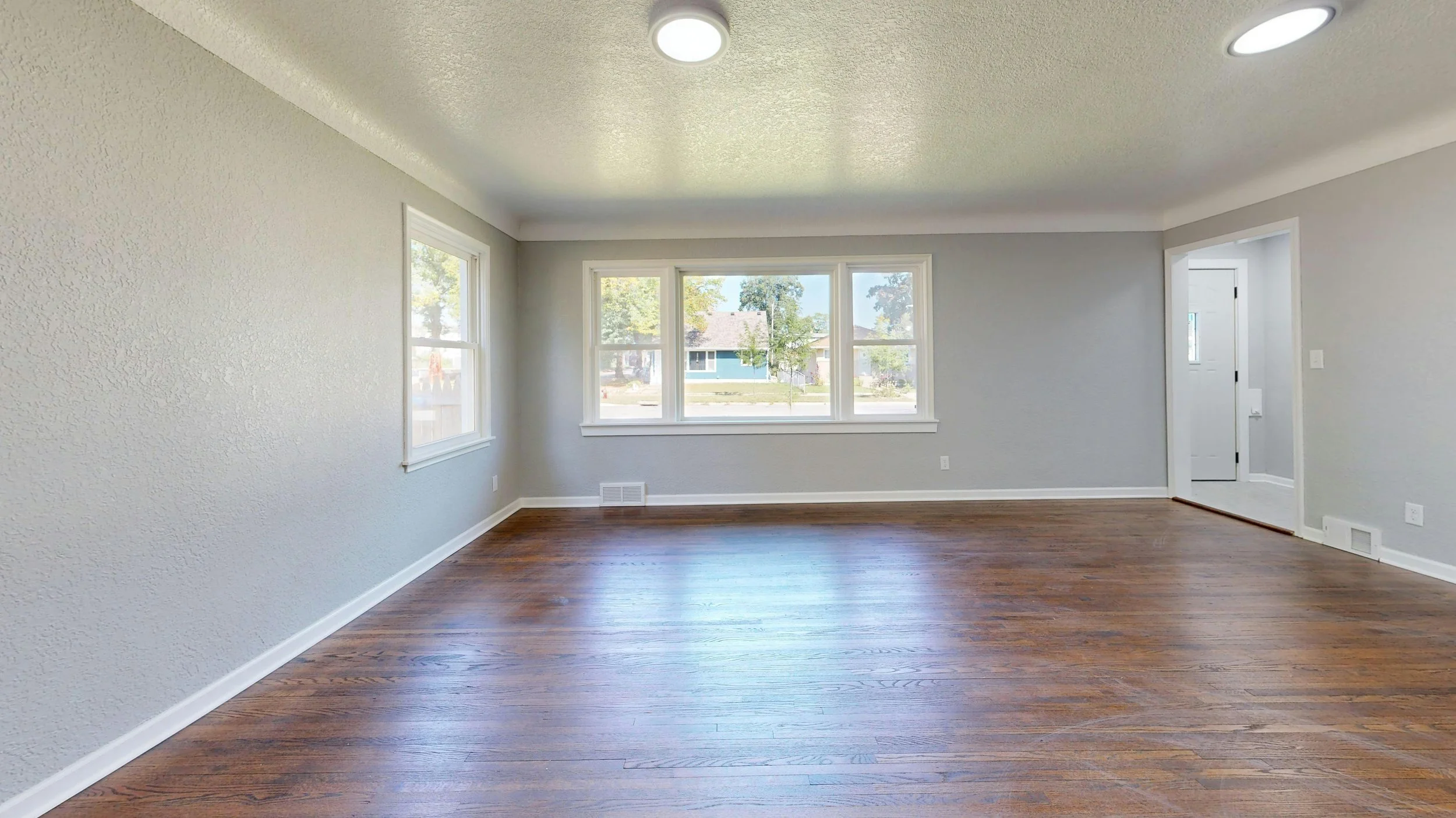 Freshly painted interior room — C&T Property Services, Western NC painting contractor