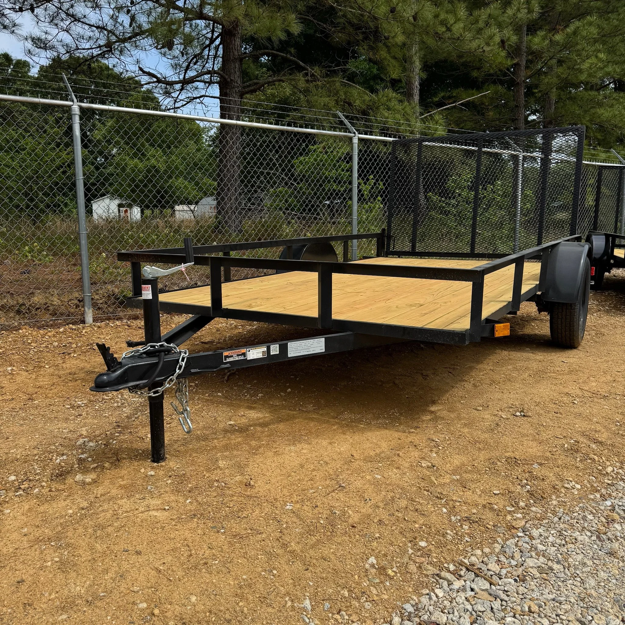 6’3”x12” utility trailer 