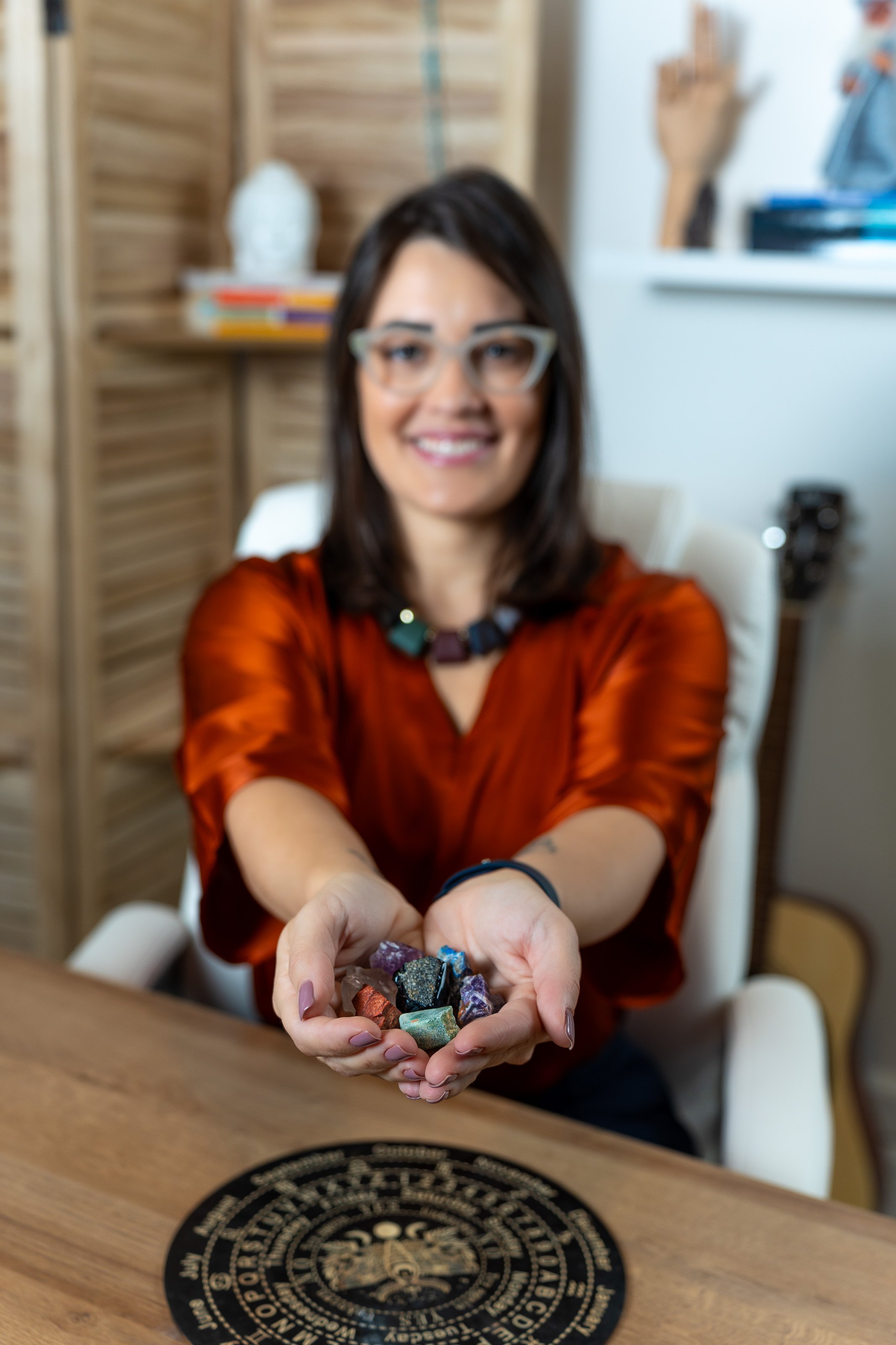 emotional and energy integration session with Nina Costa