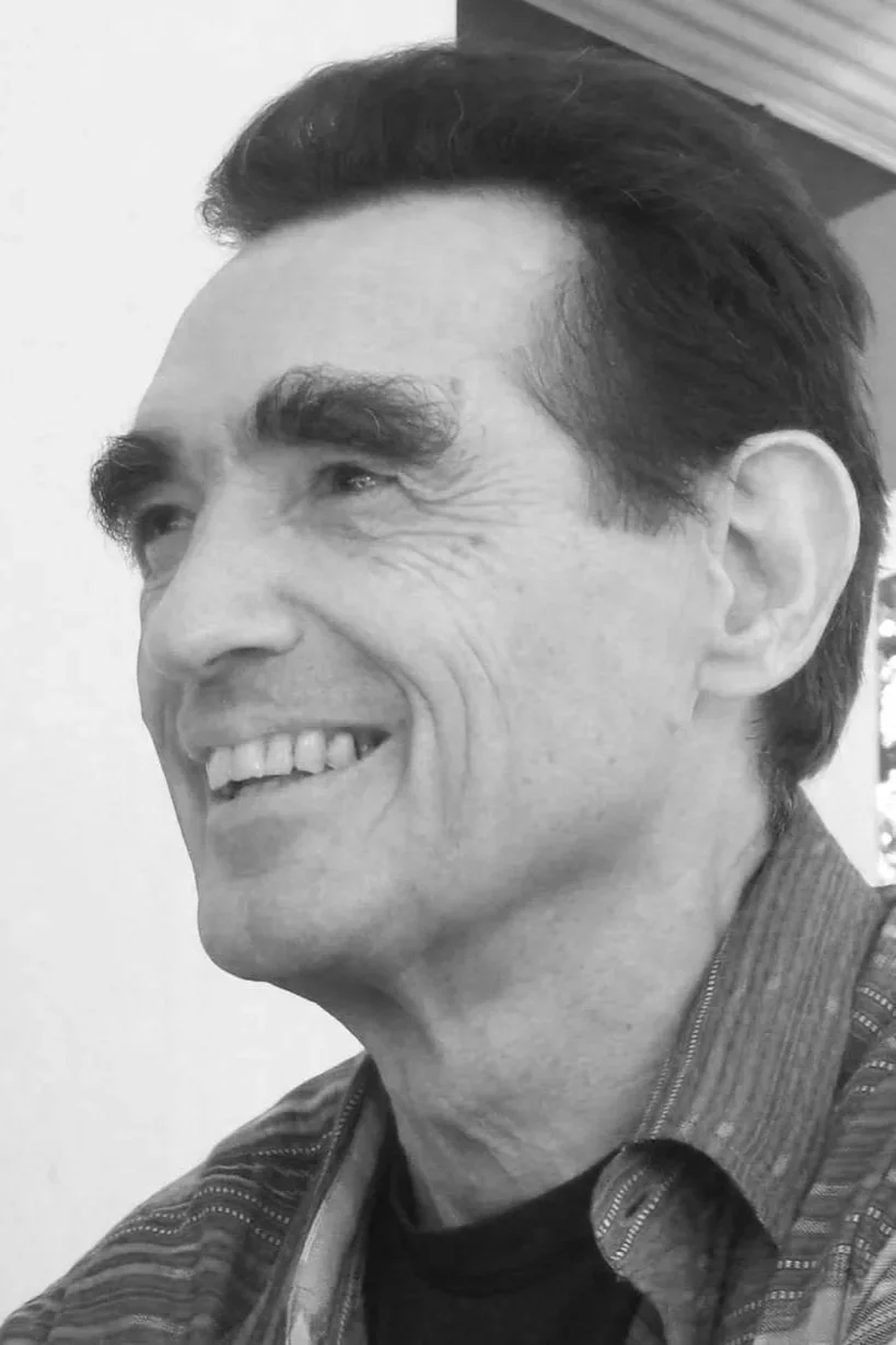 Black and white photo of Clive Matson