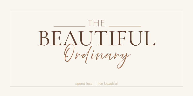 The Beautiful Ordinary