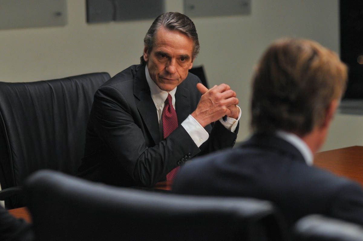 Jeremy Irons.- Margin Call