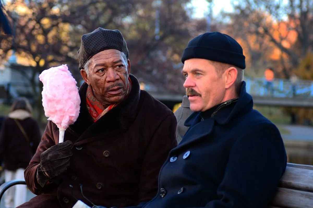 Morgan Freeman and William H. Macy -         The Maiden Heist