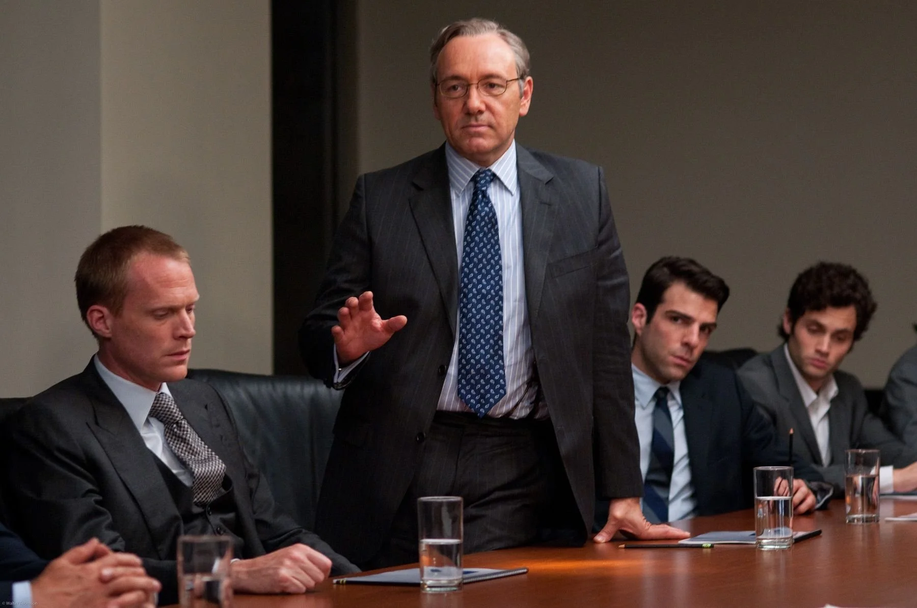 Kevin Spacey and cast in Margin Call
