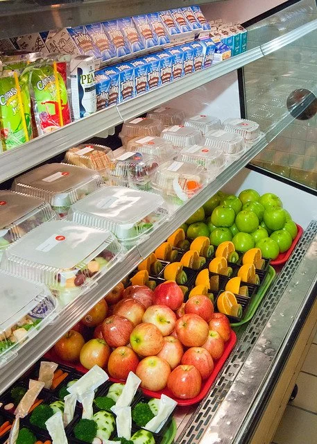 USDA stock photo lunch kiosk