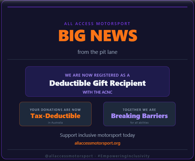 We're officially a Deductible Gift Recipient, and here's why that's a big deal