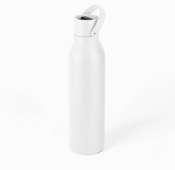 Reusable recycled stainless steel water bottle by circular and co