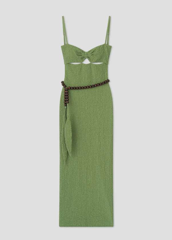 Beaded Midi Dress sustainably made by Nanushka