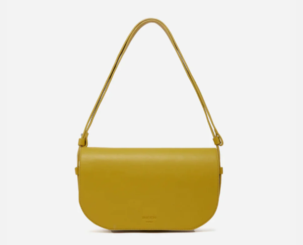 Handbag in zest yellow sustainably made by Been London