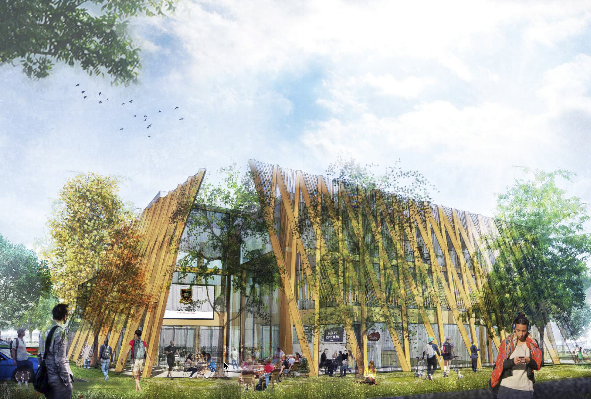 University Gatehouse Conference Hotel PAUA Architects