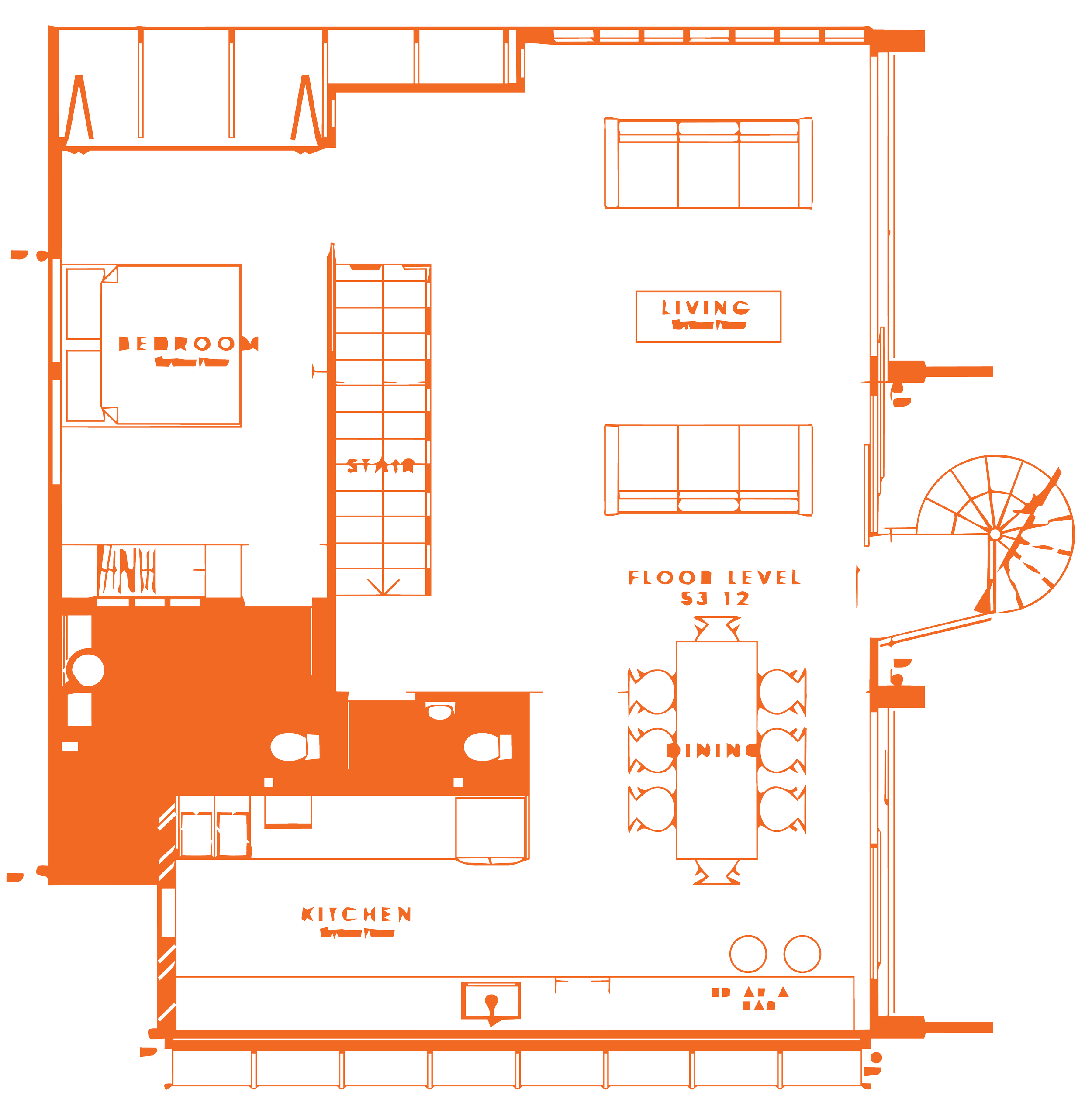 Pipi road beach house plans illustrations