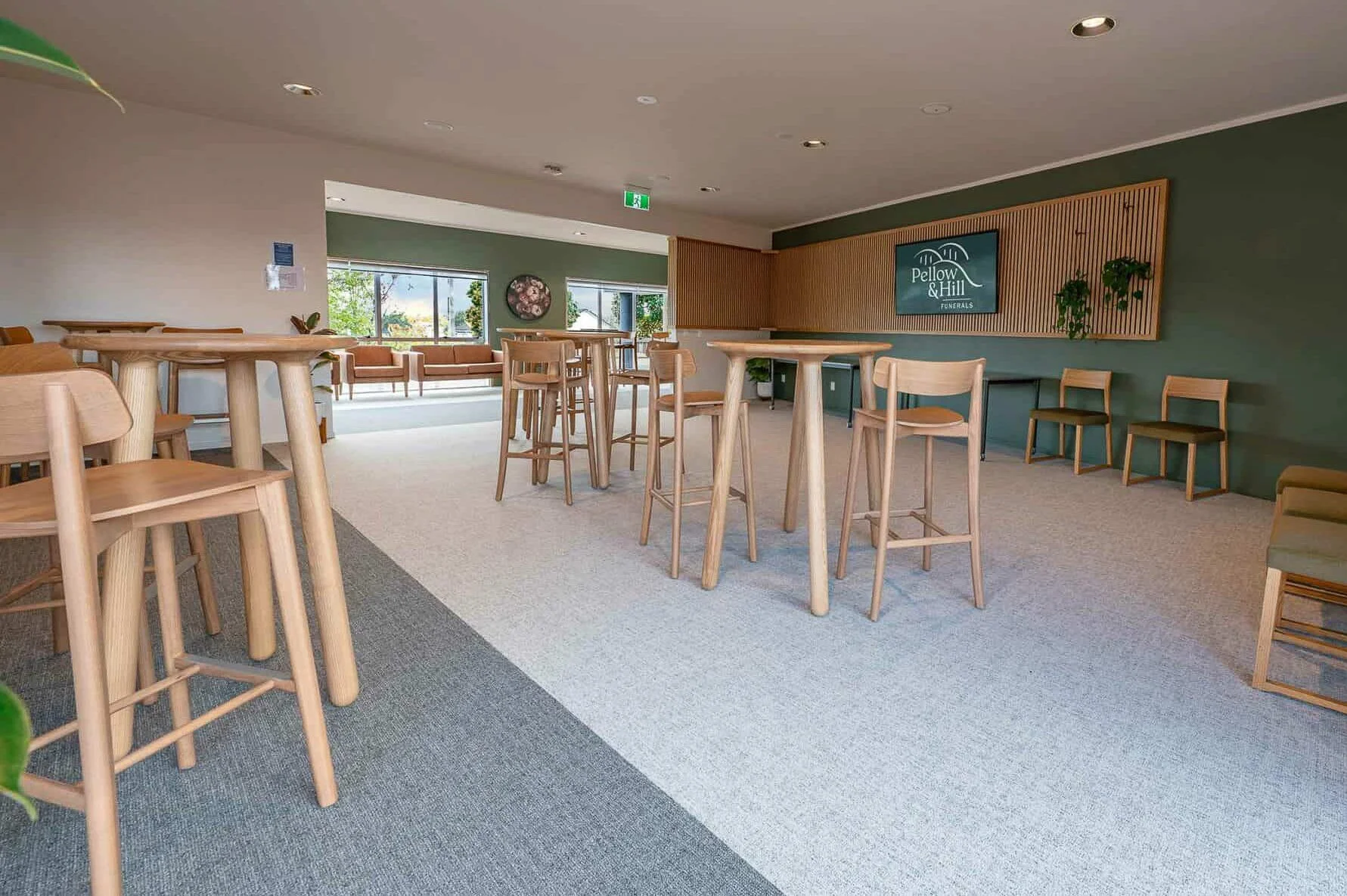 Pellow and Hill Catering Lounge PAUA Architects