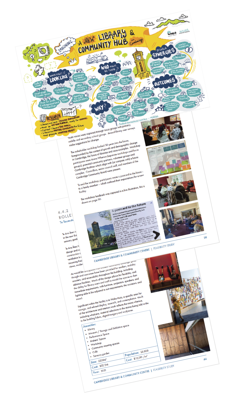 PAUA Architects feasibility studies documents