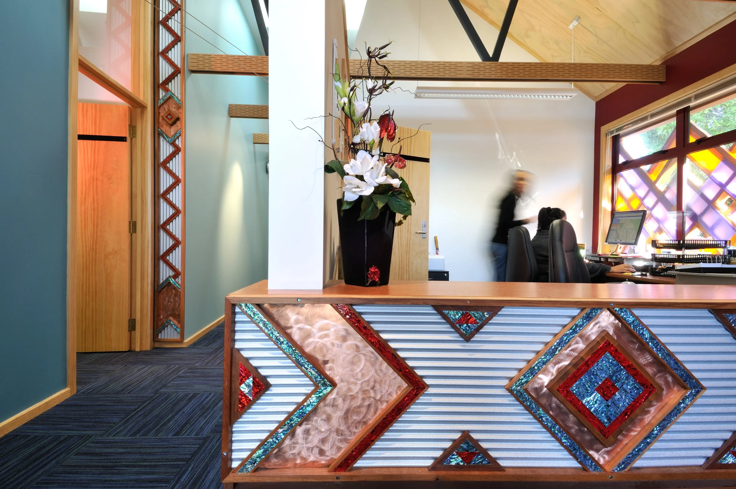 Te Āhurutanga Waikato University front entrance