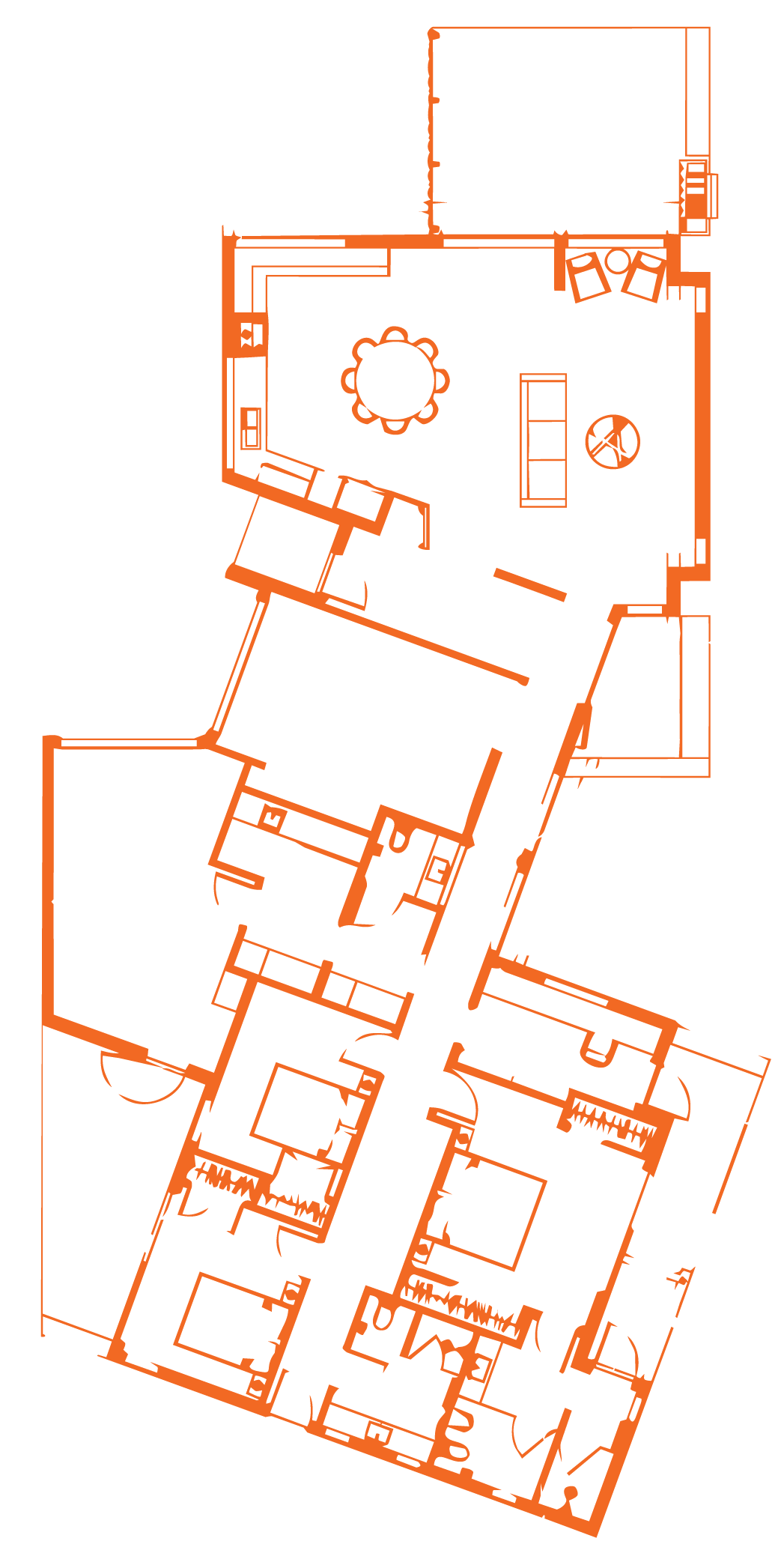 Pōhutukawa House plans illustrations