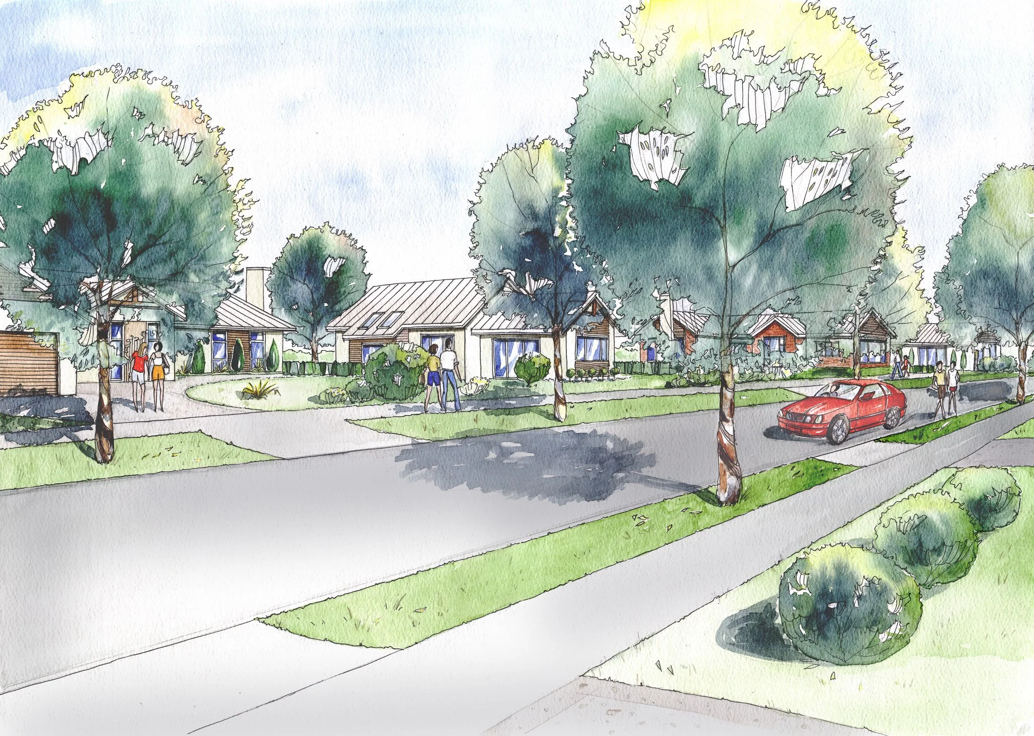 Cambridge Park Subdivision Waikato PAUA Architects
