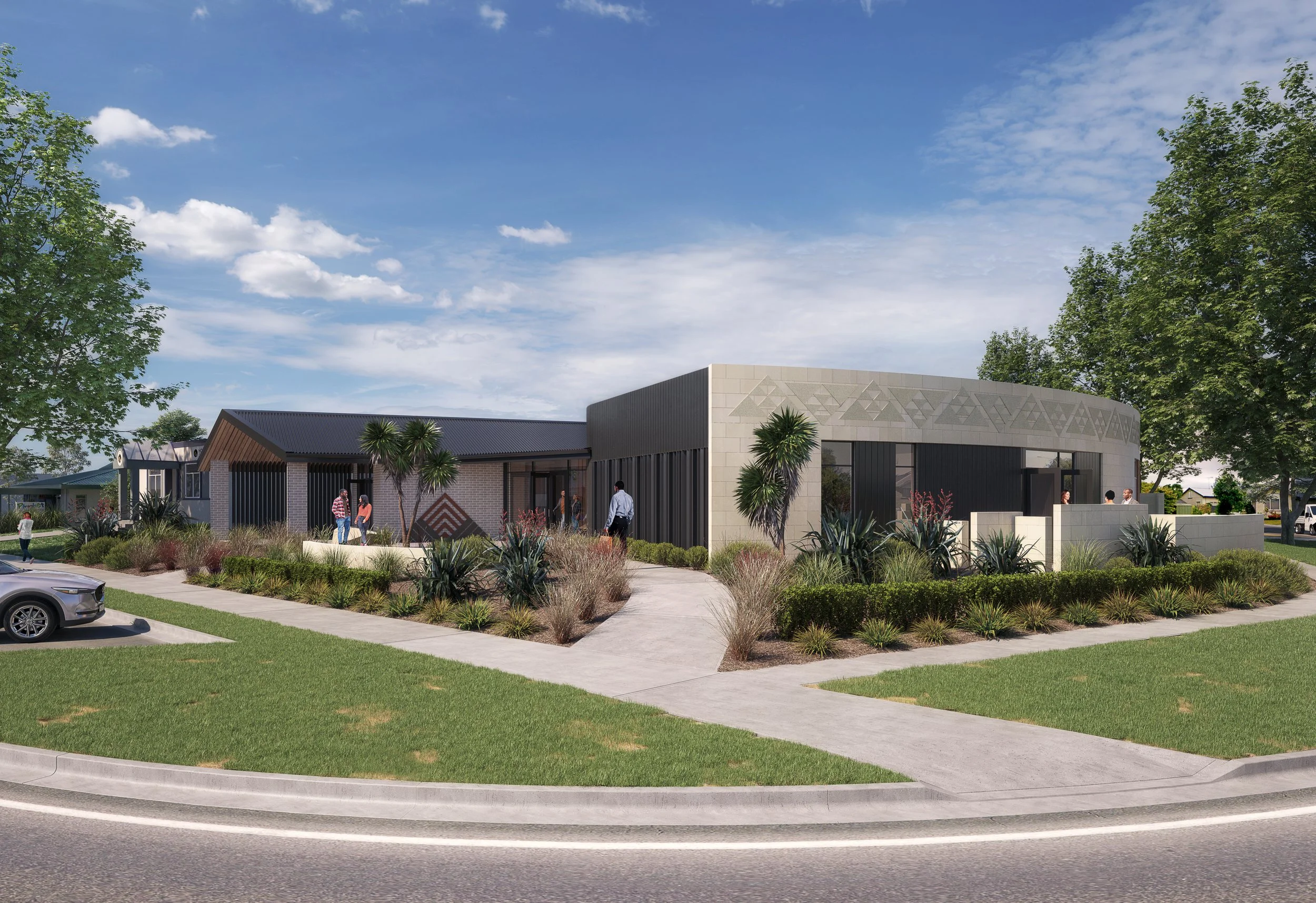 Cambridge Police Hub NZ Police PAUA Architects
