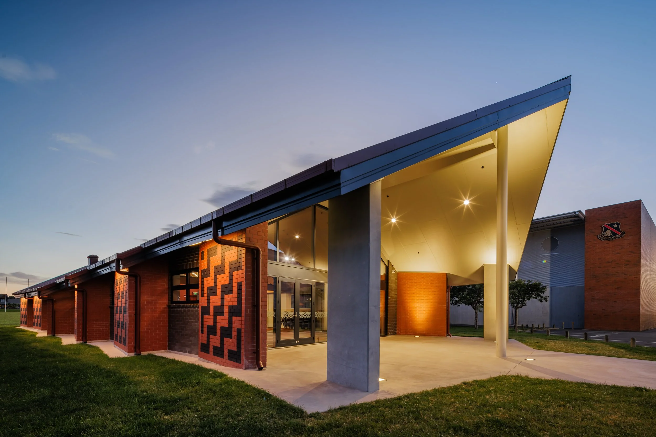 Hamilton Boys' High School Marae Wharenui PAUA Architects