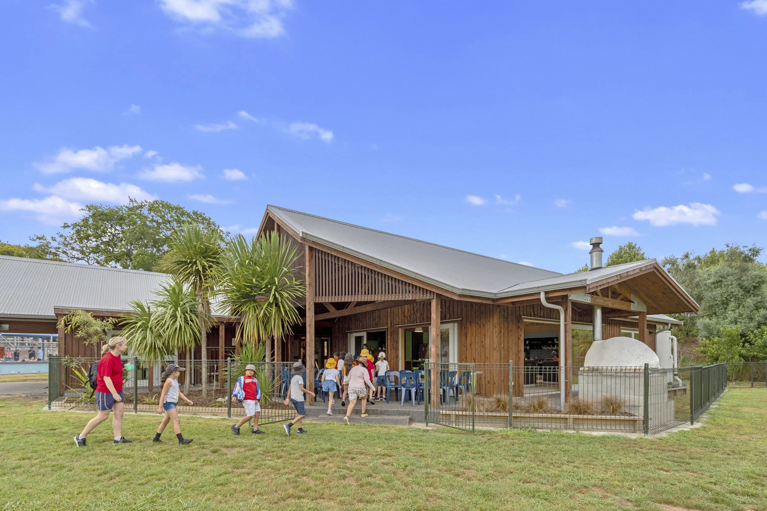 The Living Room Hukanui Primary School PAUA Architects