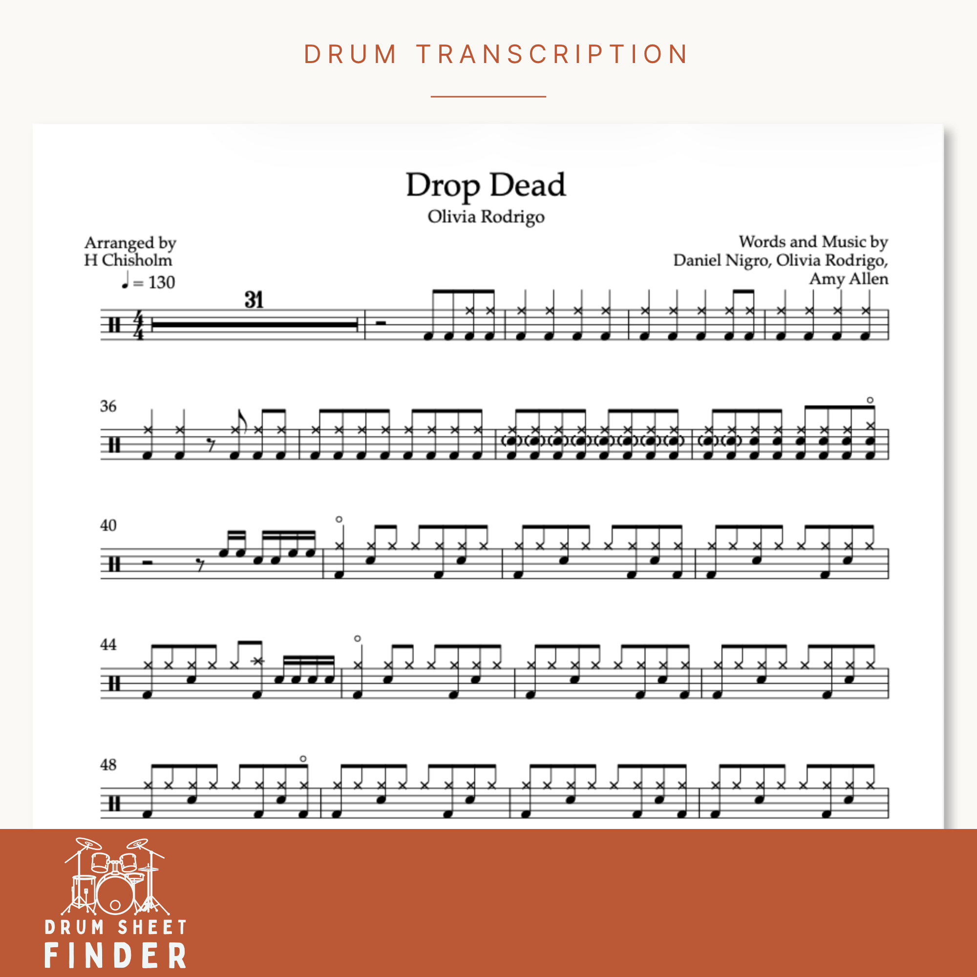 Drop Dead | Olivia Rodrigo