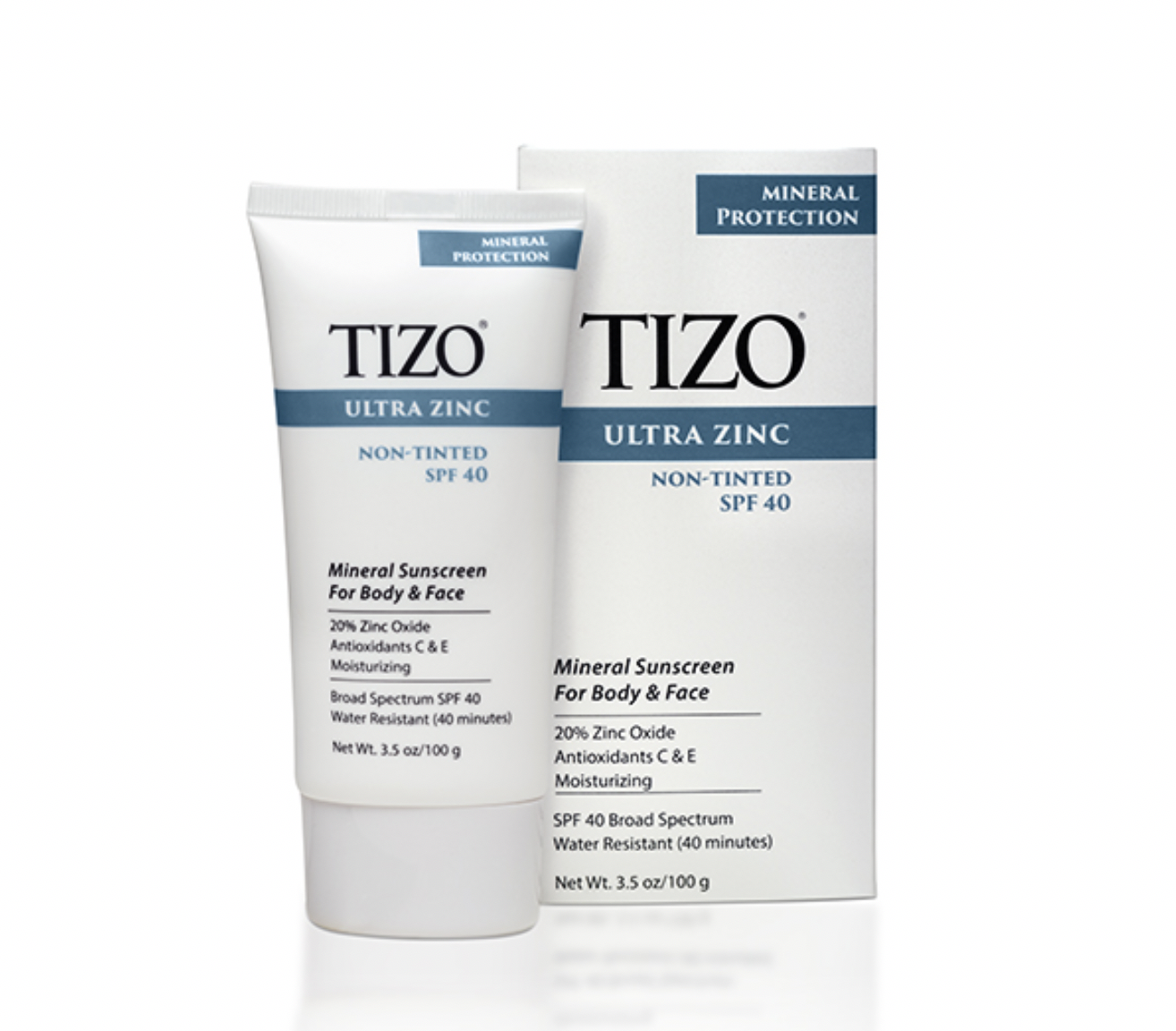 TiZo Ultra Zinc Body and Face Non-Tinted SPF 40