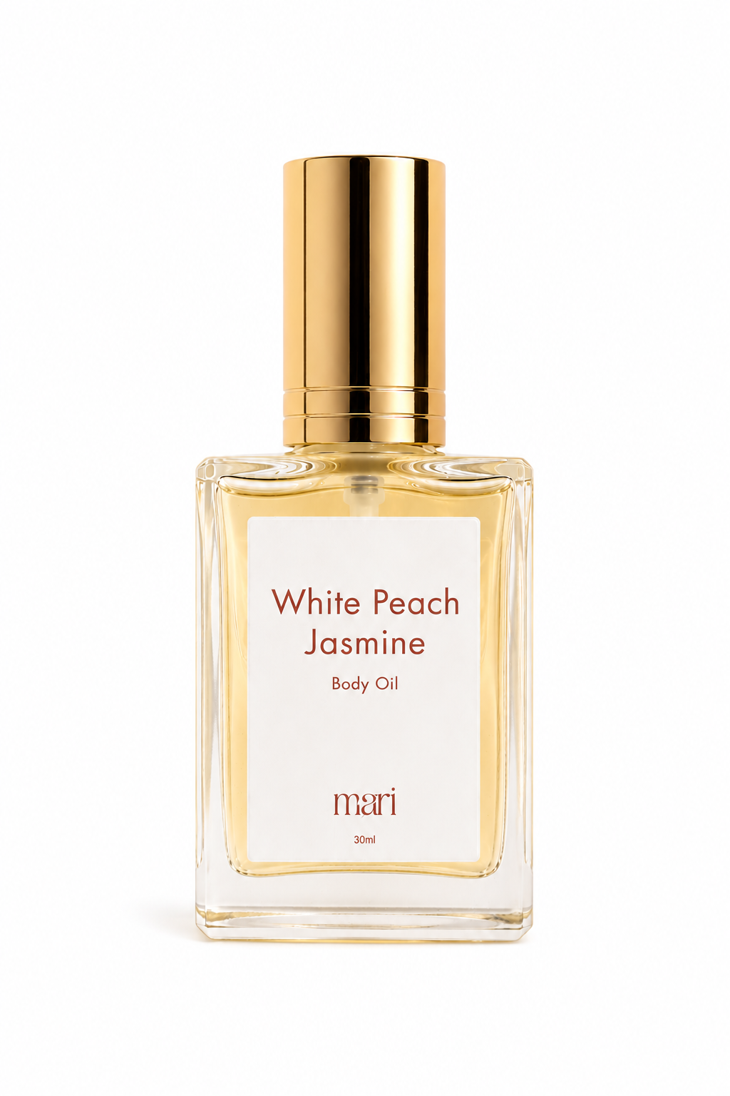 White Peach Jasmine Body Oil