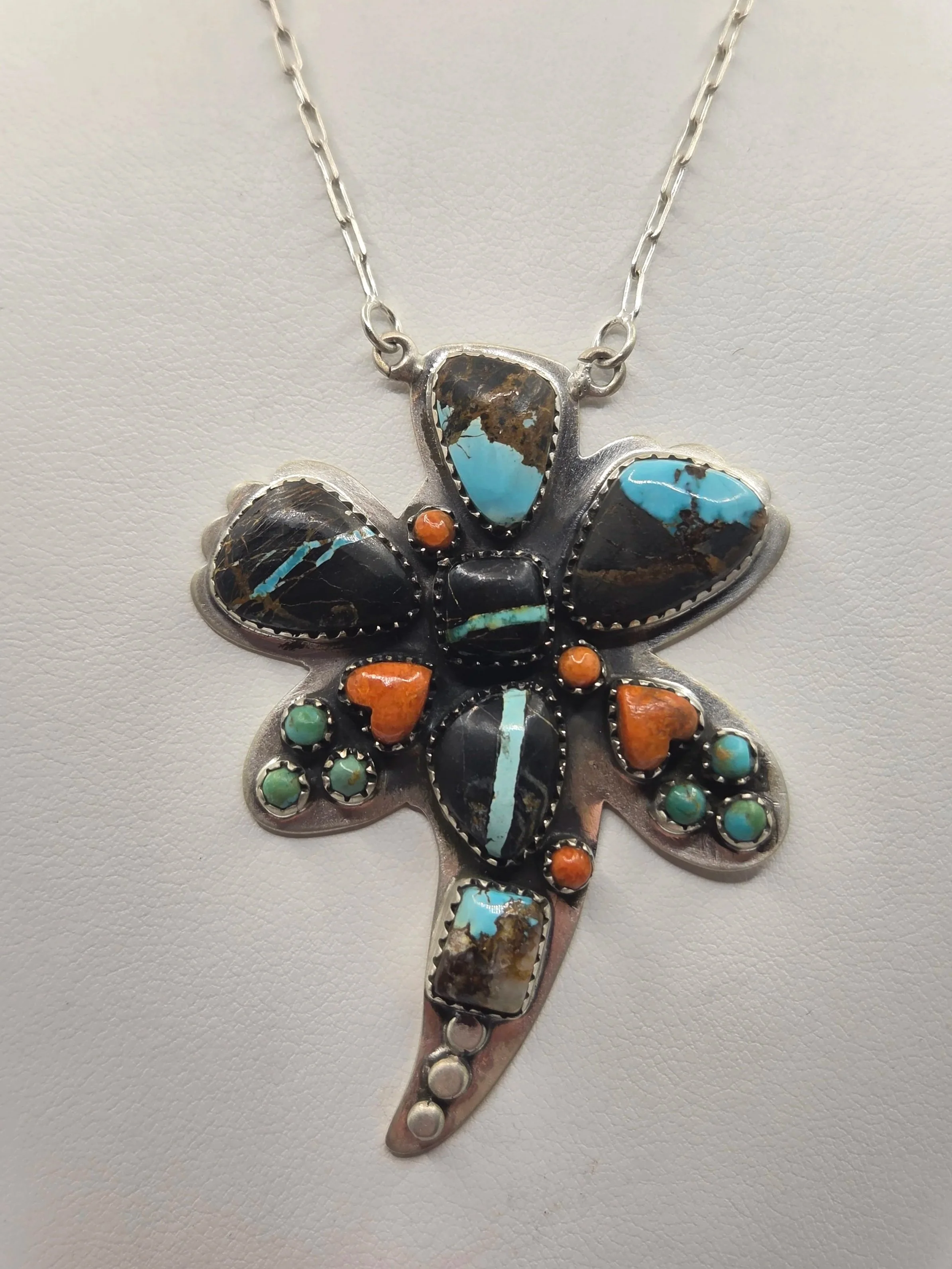 Sterling Silver Dragonfly Necklace