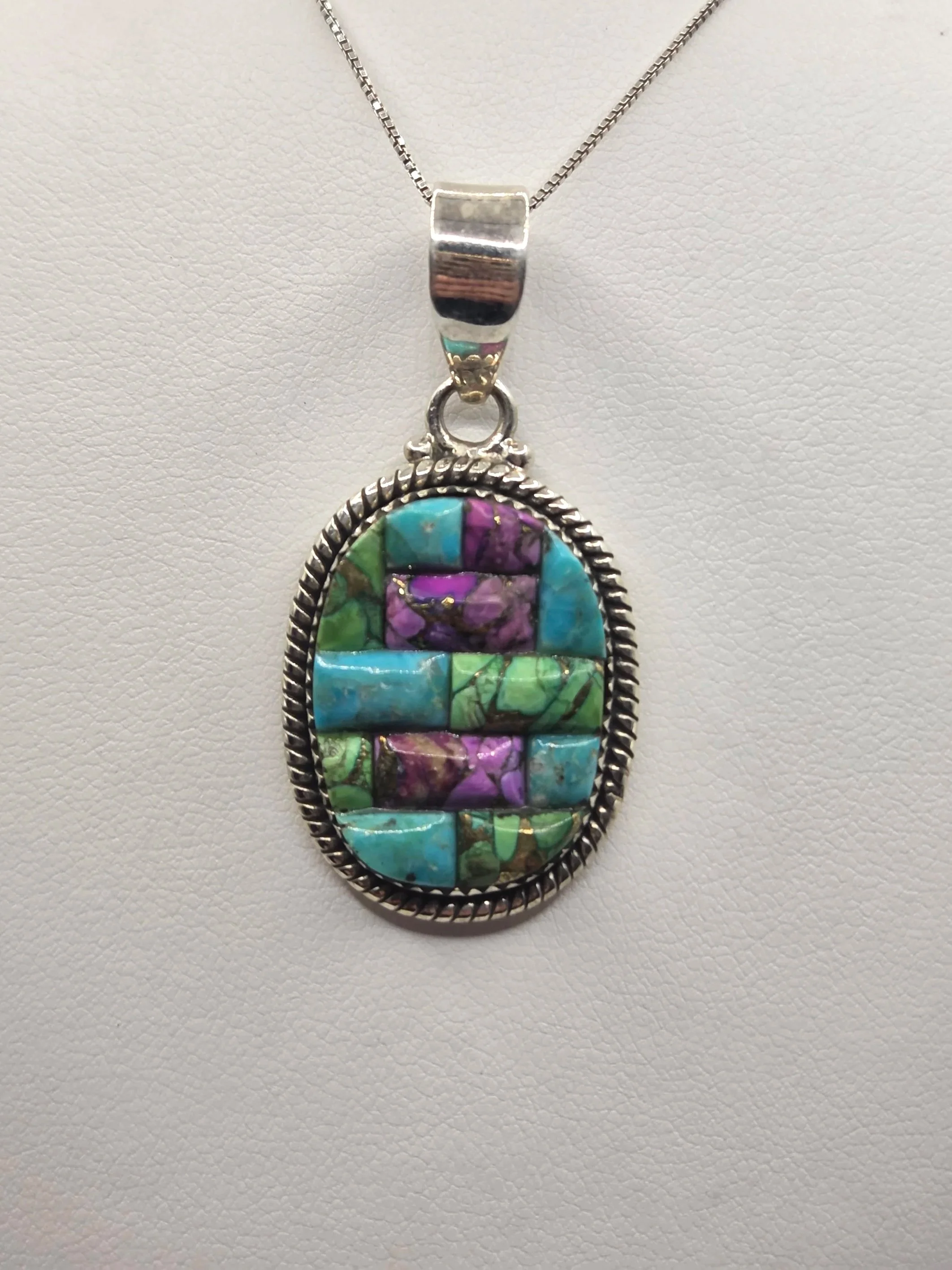 Sterling Silver "Cobblestone" Necklace