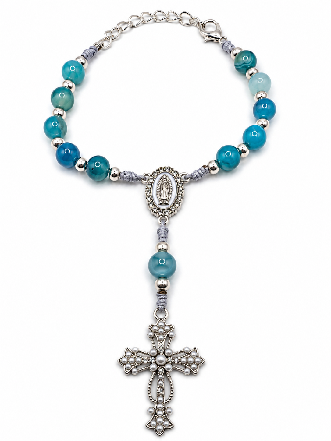 Our Lady of Hope Rearview Mirror Rosary