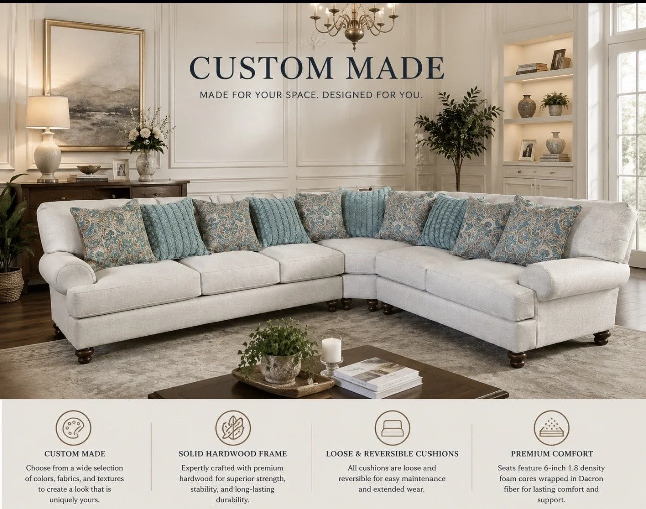 Charlie 3pc Sectional