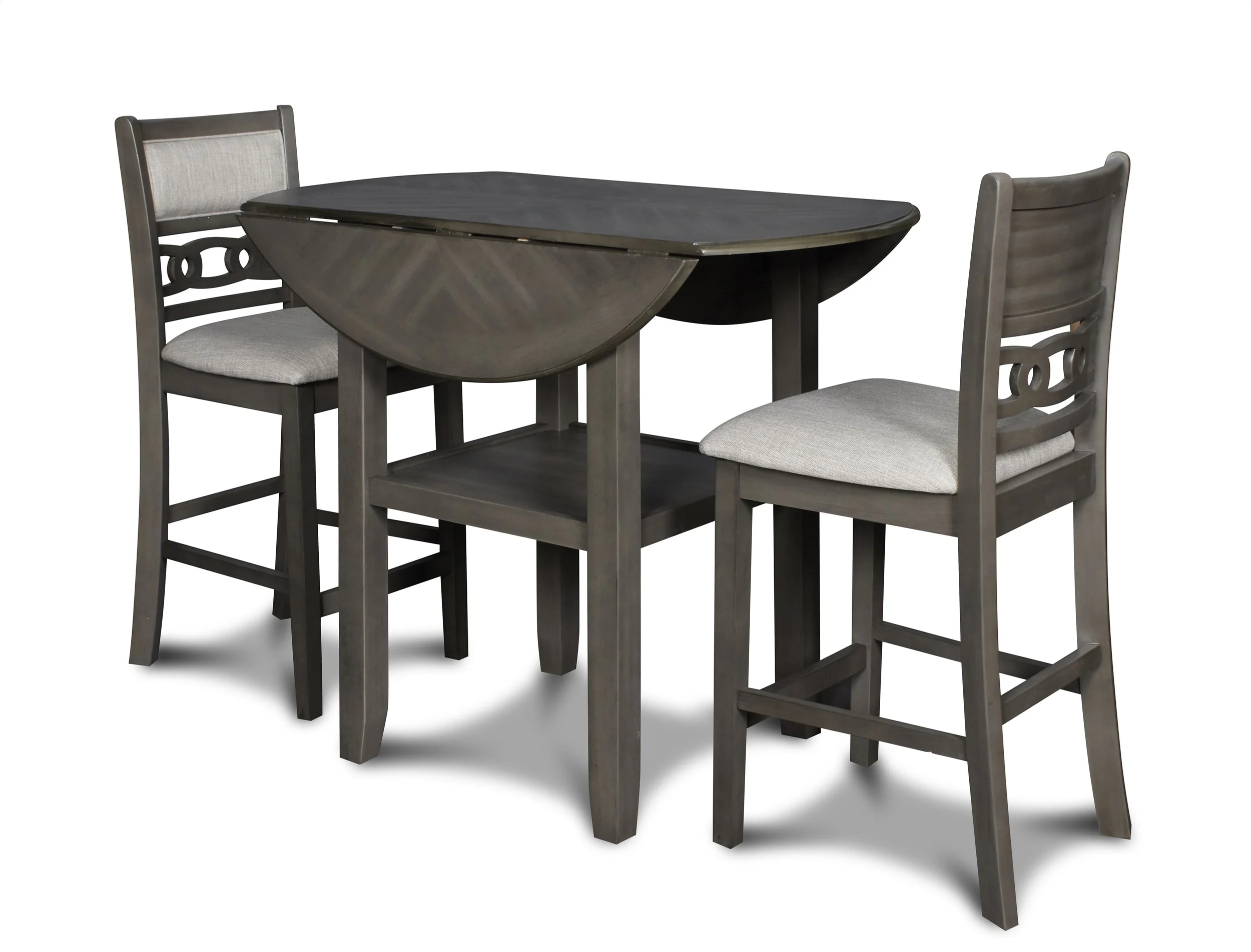 Gia 3pc Counter Dining Set (Table, 2 chairs)