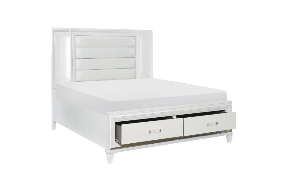 Tamassi white Bed