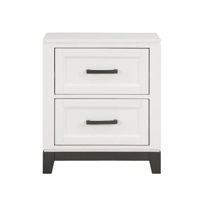Garretson White Nightstand
