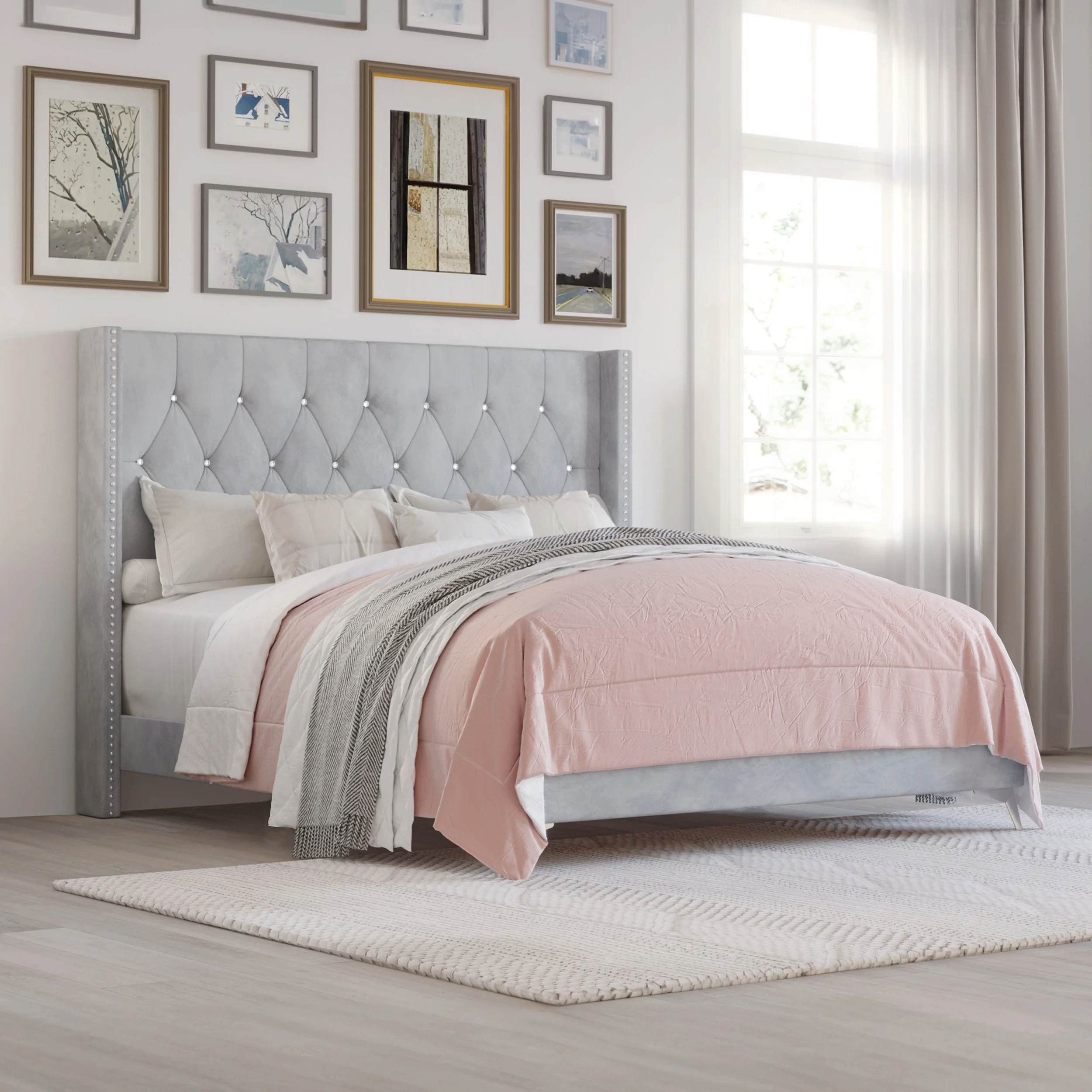 Huxley Gray Bed