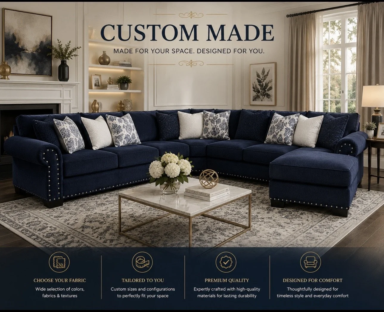 Harley II 3pc Sectional