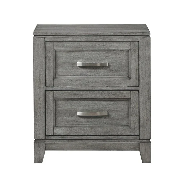Garretson Gray Nightstand