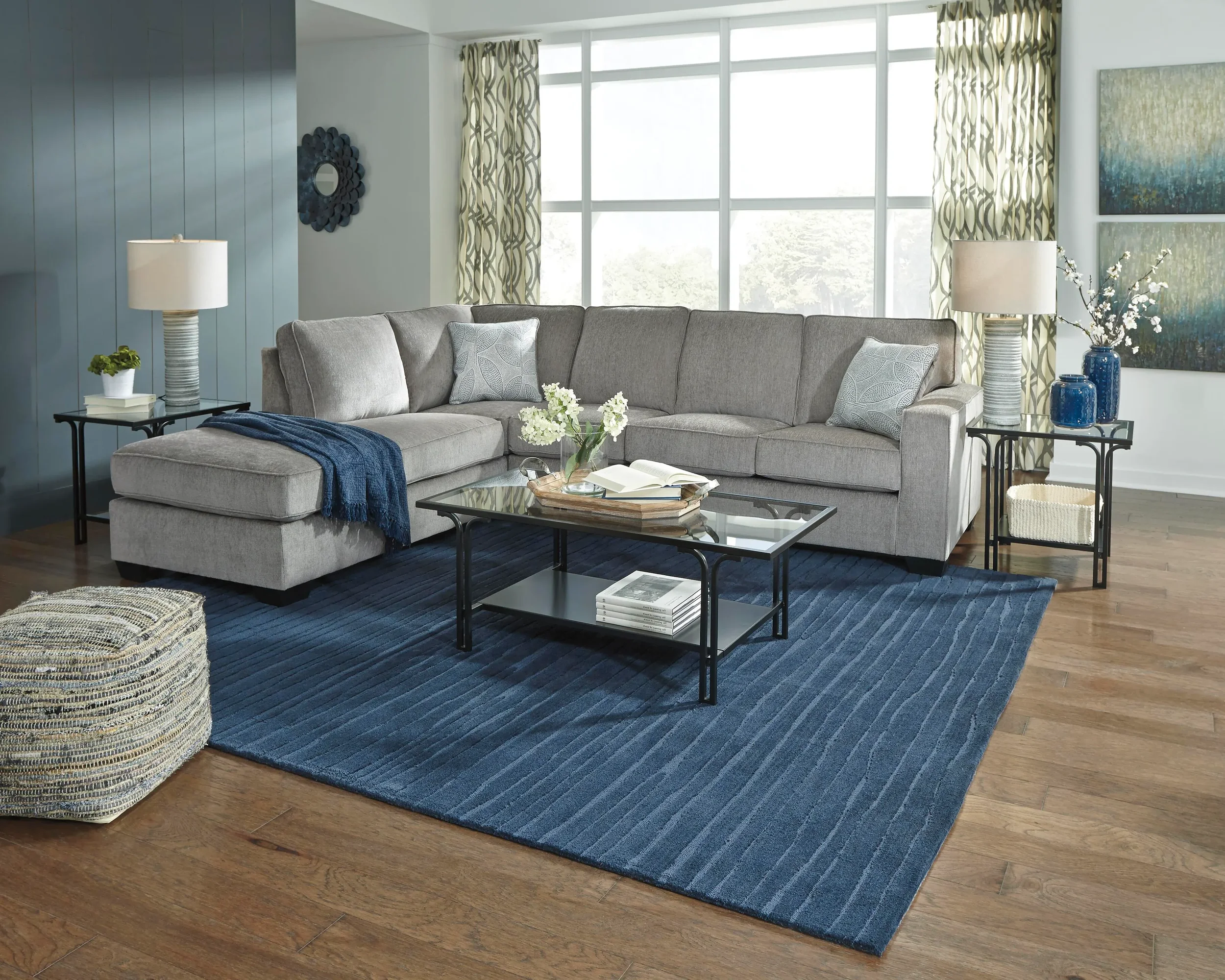 Altari 2pc Sectional 87214