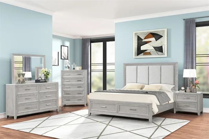 Fiona Bedroom set queen  4 pcs