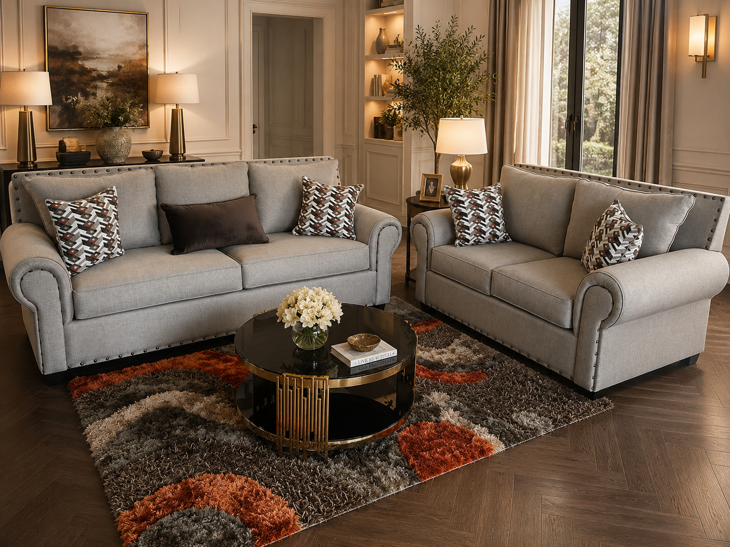 Classico 2pc Set  (Sofa & Loveseat)