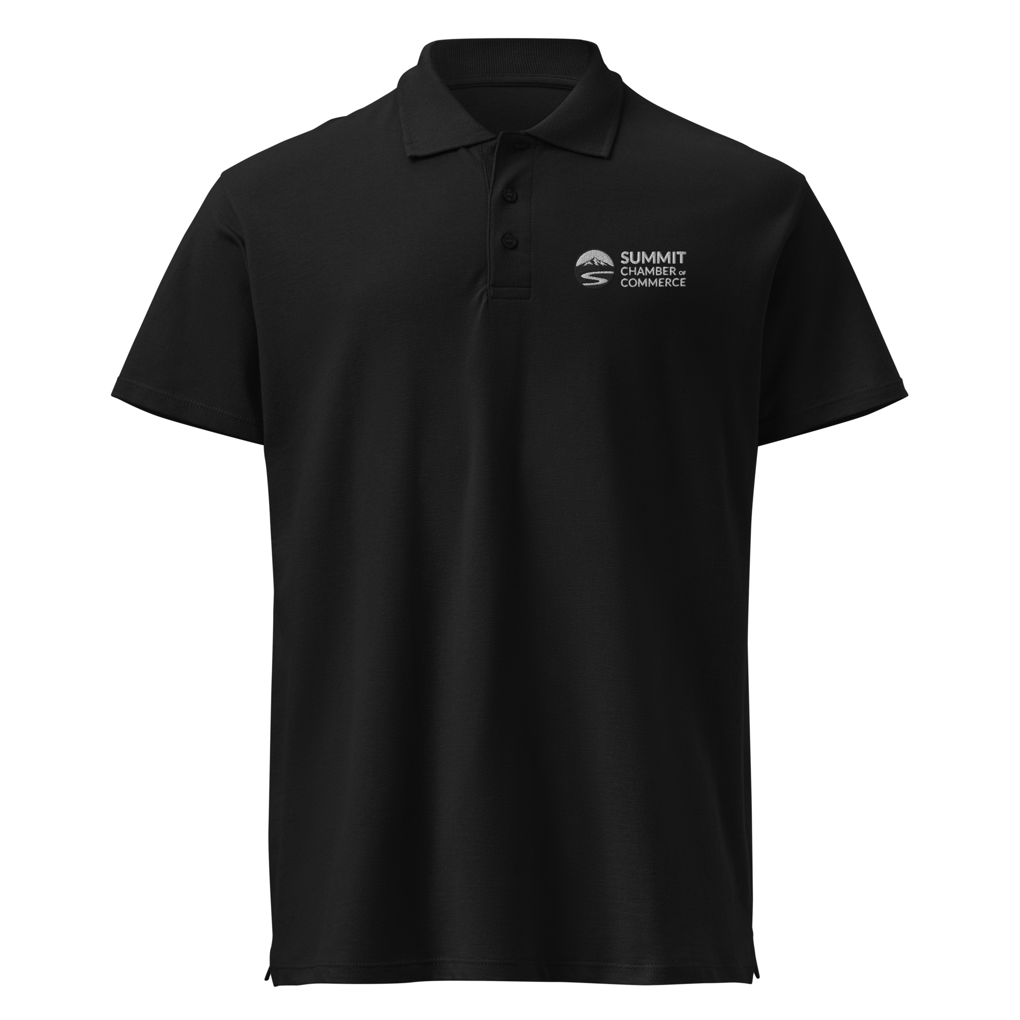 Premium Unisex Polo - Stitched Logo