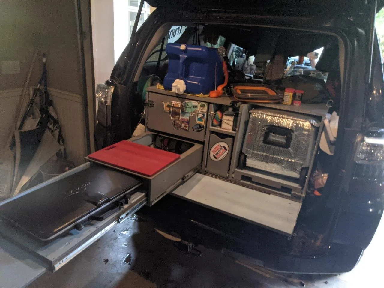 4Runner camper buildout - product design, custom, fabrication