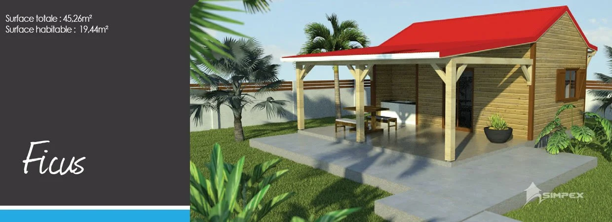 Bungalow Ficus Simpex