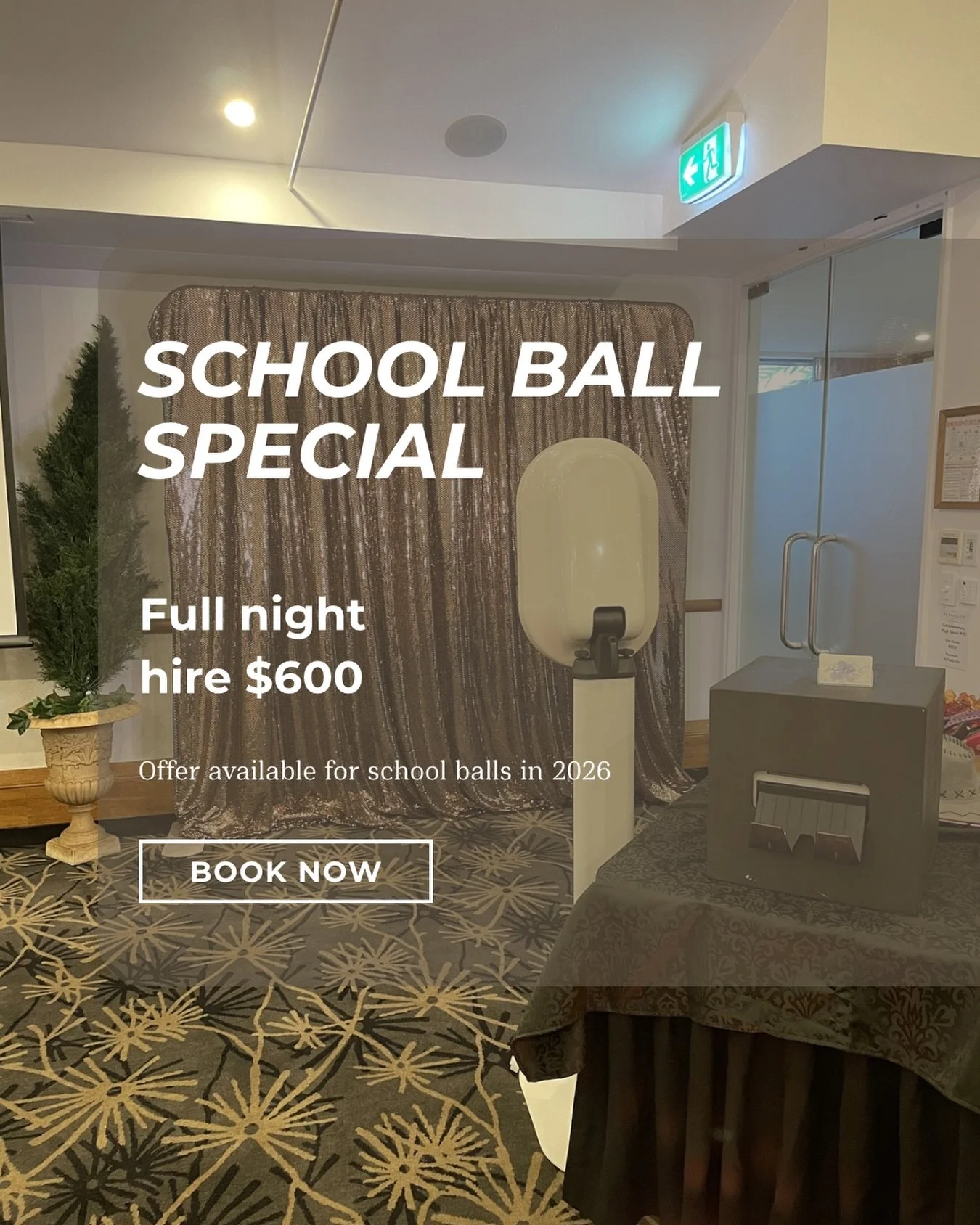 Ball season is approaching again 😍 get in quick before it&rsquo;s to late in b